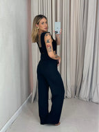 Jardineira Alfaiataria + TOP