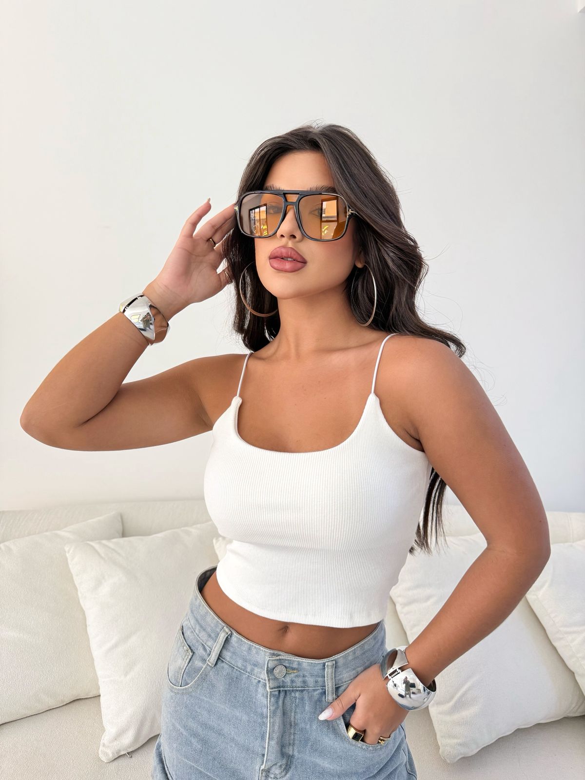 Regata Fashion Alças Finas