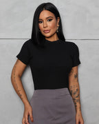 Blusa Feminina - Tecido Canelado Premium