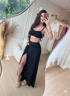 Conjunto 2 peças Saia Longa e Top